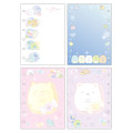 Japan San-X 6 Hole Sticker Page - Sumikko Gurashi / Gradient Glass - 2