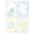 Japan San-X 6 Hole Sticker Page - Sumikko Gurashi / Gradient Glass - 3