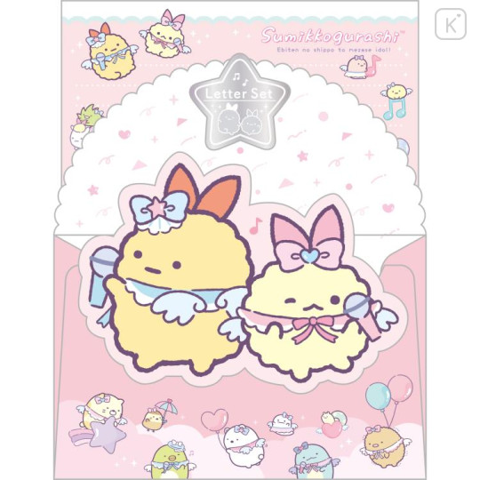 Japan San-X Die-cut Letter Set - Sumikko Gurashi / Angelic Idol - 1