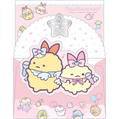 Japan San-X Die-cut Letter Set - Sumikko Gurashi / Angelic Idol