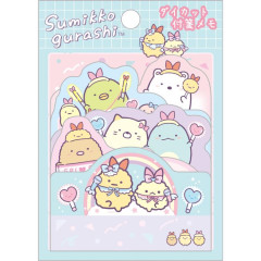 Japan San-X Die-cut Sticky Notes - Sumikko Gurashi / Angelic Idol B