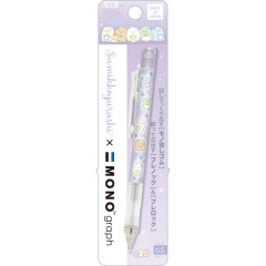 Japan San-X Mono Graph Shaker Mechanical Pencil - Sumikko Gurashi / Star Purple