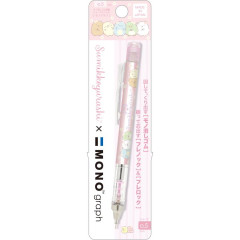 Japan San-X Mono Graph Shaker Mechanical Pencil - Sumikko Gurashi / Flower Pink