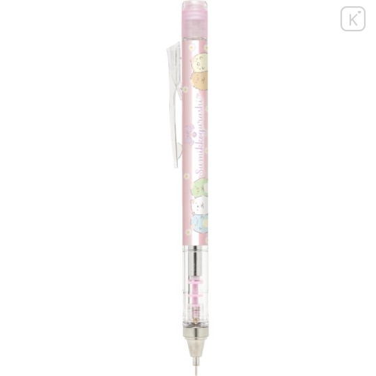 Japan San-X Mono Graph Shaker Mechanical Pencil - Sumikko Gurashi / Flower Pink - 2