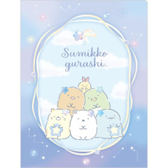 Japan San-X 10 Pockets A4 Clear Holder - Sumikko Gurashi / Star