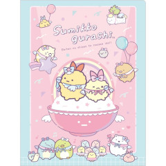 Japan San-X 10 Pockets A4 Clear Holder - Sumikko Gurashi / Angelic Idol Star