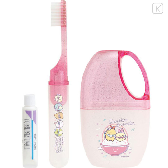 Japan San-X Toothbrush Set - Sumikko Gurashi / Angelic Idol - 1