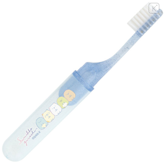 Japan San-X Toothbrush Set - Sumikko Gurashi / Gradient Glass - 3