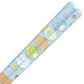 Japan San-X Chopsticks 21cm - Sumikko Gurashi / Blue Beige - 3