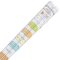 Japan San-X Chopsticks 21cm - Sumikko Gurashi / White Beige - 3