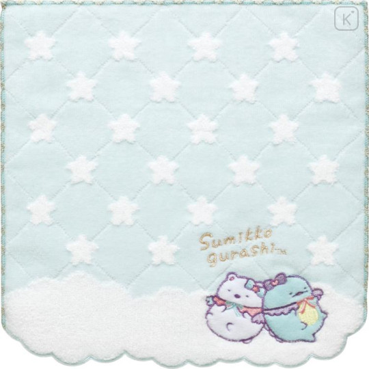 Japan San-X Mini Towel - Sumikko Gurashi / Angelic Idol Shirokuma & Tokage - 1