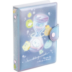 Japan San-X 6 Hole Sticker Binder - Sumikko Gurashi / Gradient Glass