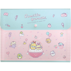 Japan San-X 6 Pockets A4 Document File - Sumikko Gurashi / Angelic Idol