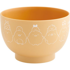 Japan San-X Plastic Bowl - Sumikko Gurashi / Beige