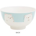 Japan San-X Rice Bowl - Sumikko Gurashi / Shirokuma & Furoshiki - 2