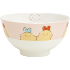 Japan San-X Pottery Bowl - Sumikko Gurashi / Ebifurai no Shippo & Ajifurai no Shippo