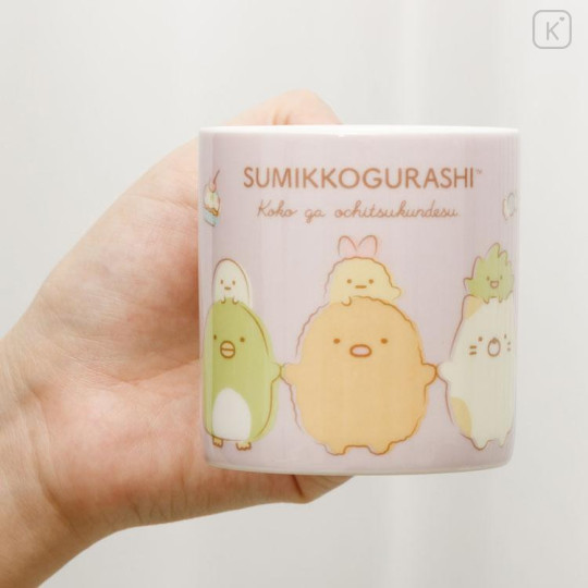 Japan San-X Pottery Mug - Sumikko Gurashi / Hands - 4