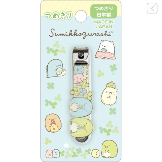 Japan San-X Nail Clipper - Sumikko Gurashi / Clover - 1