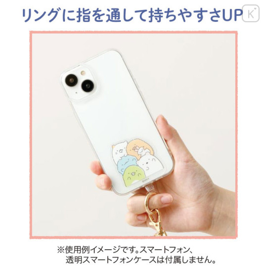 Japan San-X Smartphone Shoulder Strap - Sumikko Gurashi : Squeeze - 2