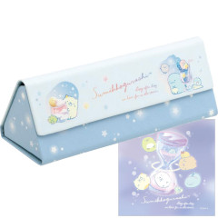 Japan San-X Triangular Glasses Case - Sumikko Gurashi / Gradient Glass