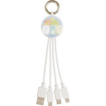 Japan San-X Multi Charging Cable - Sumikko Gurashi / Squeeze - 2