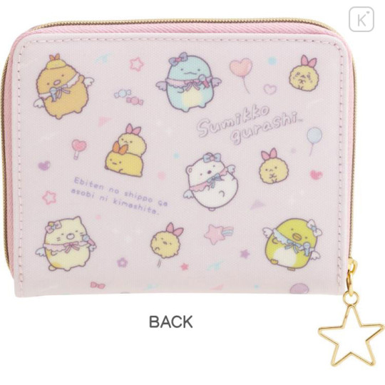 Japan San-X Bifold Wallet - Sumikko Gurashi / Angelic Idol - 2