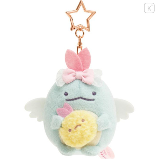 Japan San-X Hanging Plush - Sumikko Gurashi / Angelic Idol Tokage & Ebiten no Shippo - 1