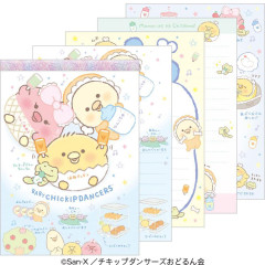 Japan San-X A6 Notepad - Chickip Dancers / Baby Chickip A