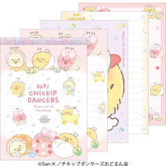 Japan San-X A6 Notepad - Chickip Dancers / Baby Chickip B