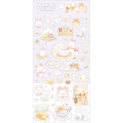 Japan San-X Sheet Sticker - Sugarcocomuu / Debut B