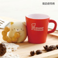 Japan San-X Mister Donut Petit Collection Container - Sumikko Gurashi : Neko Calico Cat - 4