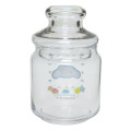 Japan Sanrio Jar Glass Storage Container - Cinnamoroll / Y2k Houndstooth - 2