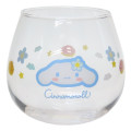 Japan Sanrio Swaying Glass Tumbler - Cinnamoroll / Y2k Houndstooth - 1