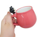 Japan Disney Ceramic Mug with Nokkari Figure - Mickey Mouse / Yululun - 2