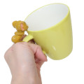 Japan Tom and Jerry Ceramic Mug with Nokkari Figure - Yellow - 3