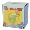 Japan Tom and Jerry Ceramic Mug with Nokkari Figure - Yellow - 5