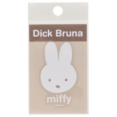 Japan Miffy Vinyl Sticker - Miffy / Light Brown