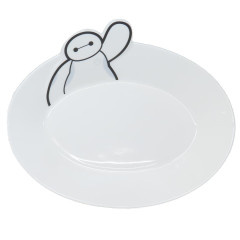 Japan Disney Porcelain Curry Plate - Baymax