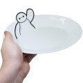 Japan Disney Porcelain Curry Plate - Baymax - 2