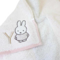 Japan Miffy Jacquard Towel Handkerchief - Alphabet Y / Silhouette - 2