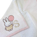 Japan Miffy Jacquard Towel Handkerchief - Alphabet S / Silhouette - 2