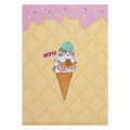 Japan Mofusand A4 Clear File - Cat / Ice Cream Nyan Delicious - 4