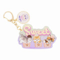 Japan Mofusand Acrylic Keychain - Cat / Ice Cream Nyan Sweet - 1