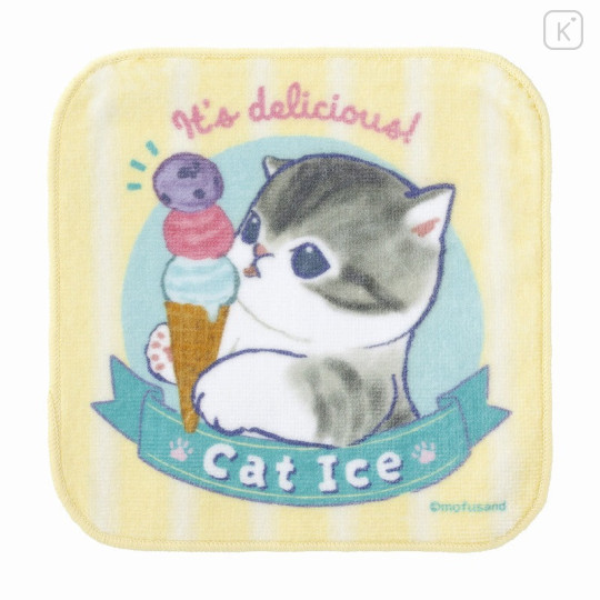 Japan Mofusand Mini Towel Set - Cat / Ice Cream Nyan Delicious - 5