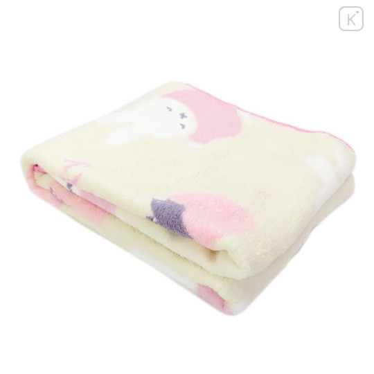 Japan Miffy Quick Dry Face Towel - Strawberry Pink & Beige - 3