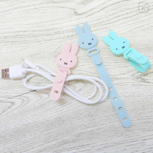Japan Miffy Cable Band Set - Colorful Face - 2