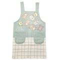 Japan San-X Children's Apron H130cm - Rilakkuma / Chairoikoguma DIY Plushie Green - 1