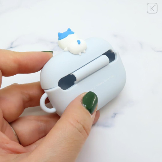 Japan Chiikawa AirPods Pro 2 / Pro 1 Silicone Case - Hachiware : Sweet Smile - 2