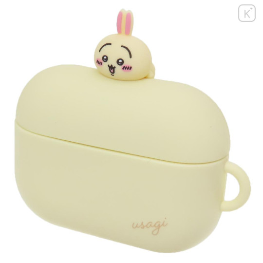 Japan Chiikawa AirPods Pro 2 / Pro 1 Silicone Case - Usagi : Sweet Smile - 1