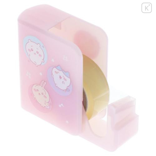 Japan Chiikawa Masking Tape Cutter - Characters / Dance Pink - 4